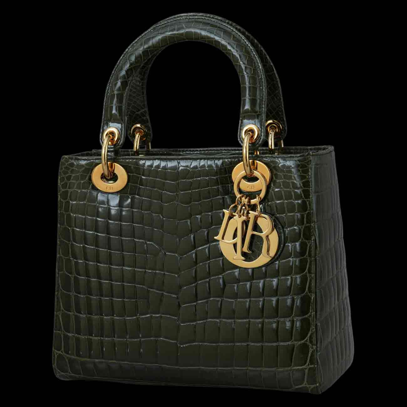 CHRISTIAN DIOR(USED)크리스찬디올 와니 레이디디올 미디움 백